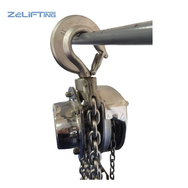 stainless steel chain pulley block (2)
